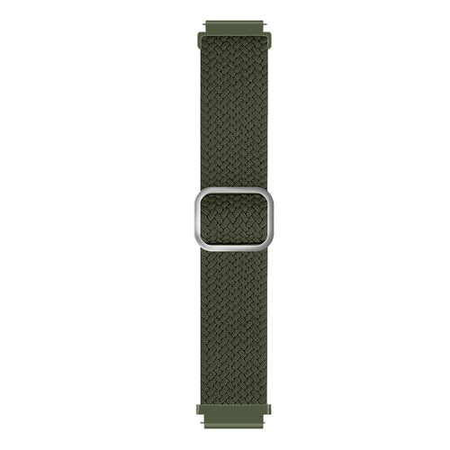 Correa nylon tejida ajustable Amazfit Bip 6 (verde)