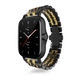 Correa de acero con establones Xiaomi Amazfit GTS (negro/oro)