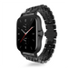 Correa de acero con establones Amazfit GTS 2 (negro)