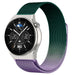 Correa milanese Huawei Watch GT 3 Pro 46mm (violeta/verde)
