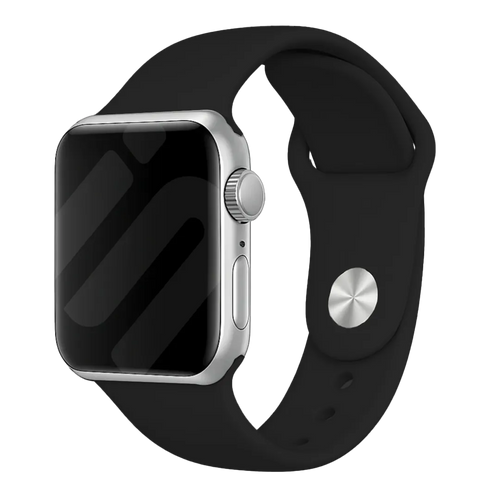 Correa silicona Apple Watch (negra)
