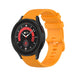 Correa silicona lujo Galaxy Watch 5 Pro (naranja)