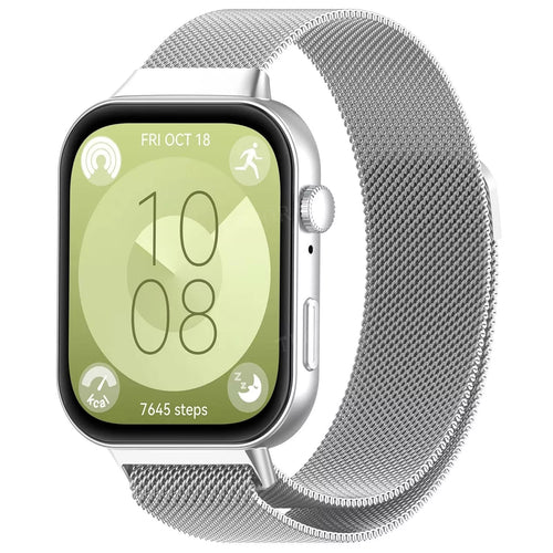 Correa milanesa Huawei Watch Fit 5 Pro (plata)