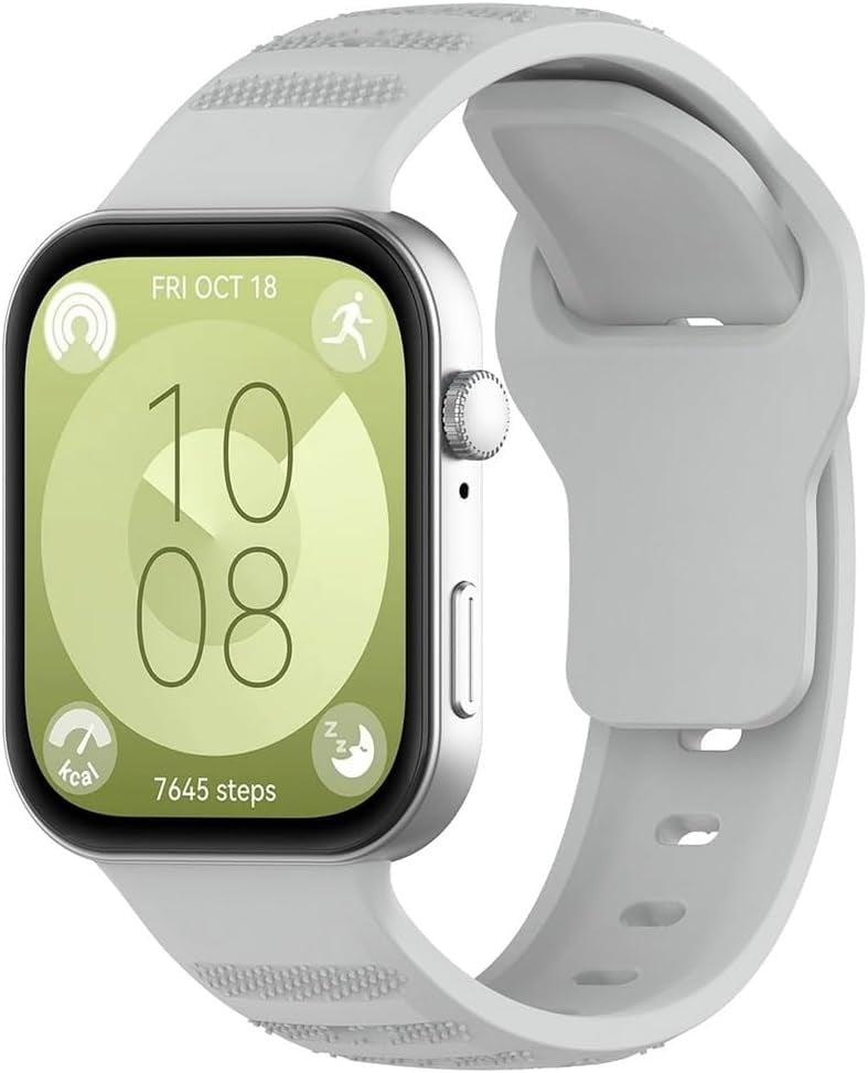 Correa silicona Outdoor Huawei Watch Fit 4 (gris)