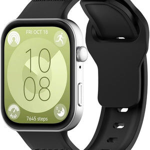 Huawei Watch Fit 4 Pro Outdoor Silicone Strap (Black)