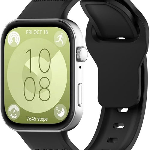 Correa silicona Outdoor Huawei Watch Fit 5 Pro (negro)