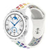 Correa deportiva Huawei Watch GT 3 Pro 43mm (blanco/arcoíris)