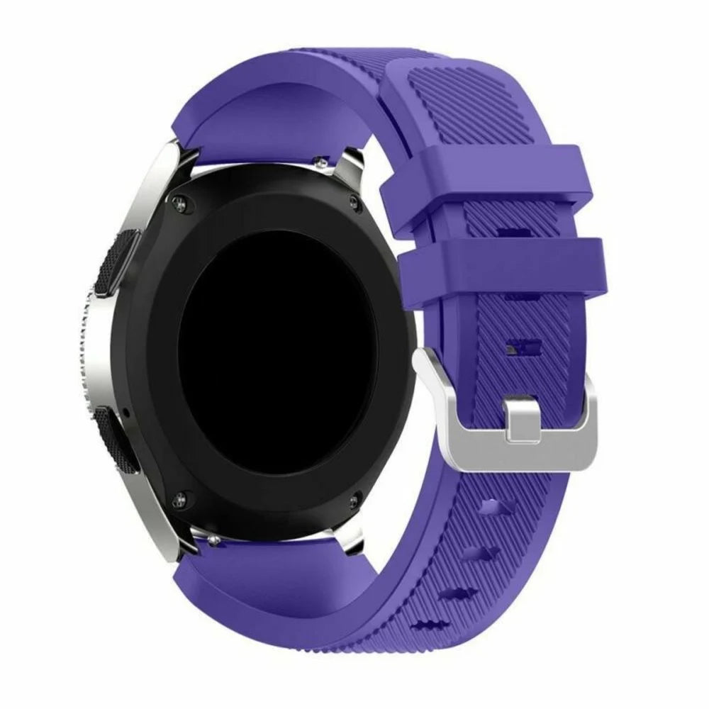 Samsung Galaxy Watch 3 45mm Silicone Strap (Purple)