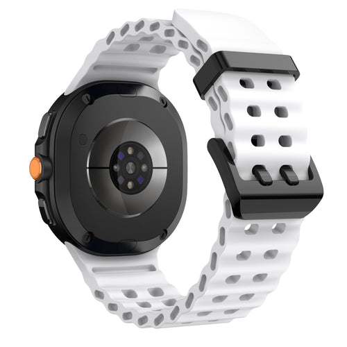 Samsung Galaxy Watch 8 Classic Ocean Strap (White)