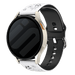 Correa silicona 'Flores' Amazfit GTS 3 (blanco/negro)