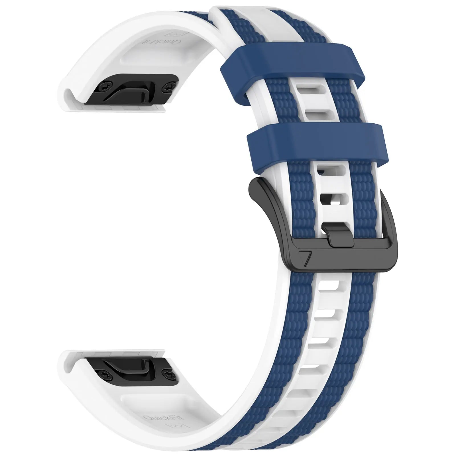 Correa deportiva grain Garmin Fenix 7x (blanco/azul)
