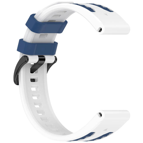 Correa deportiva grain Garmin Fenix 7x (blanco/azul)