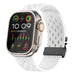 Correa silicona air con P-buckle Apple Watch (blanca)