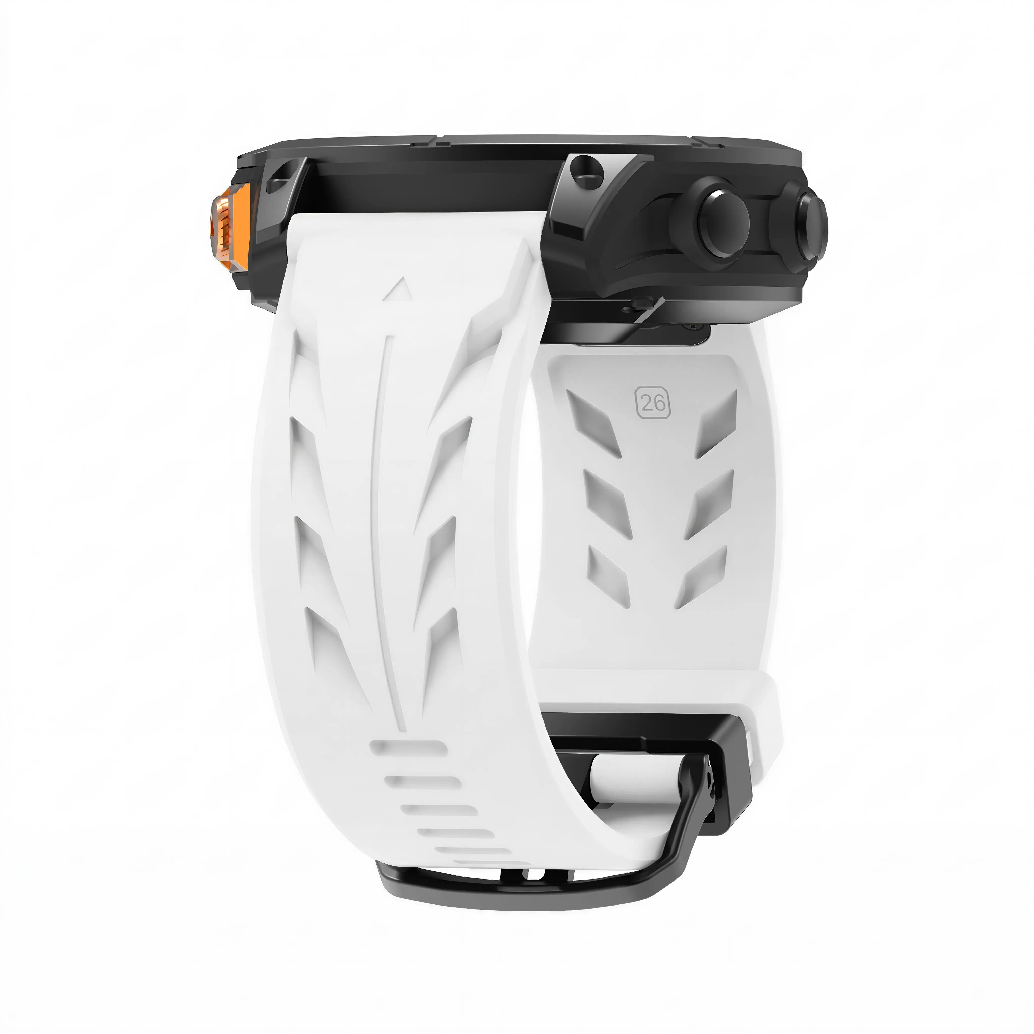 Correa silicona race Garmin Epix Pro (Gen 2) 51mm (blanco)