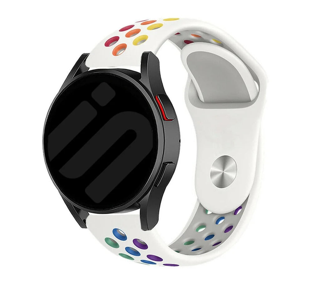 Amazfit Bip U (Pro) Sport Strap (White/Colourful)