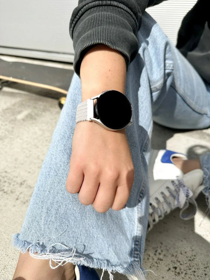 Amazfit GTS 4 Adjustable Braided Strap (White)