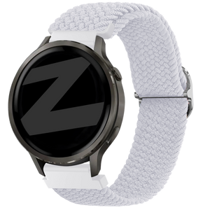 Bandz Correa trenzada ajustable Garmin Venu 4 - 41mm (blanco)
