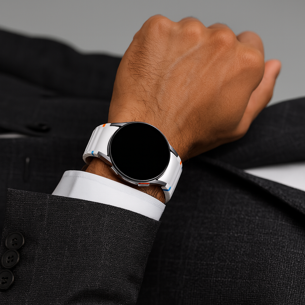 Samsung Galaxy Watch 6 Classic 47mm Wave Strap (White)