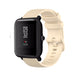 Correa silicona lujo Xiaomi Amazfit Bip (beige)
