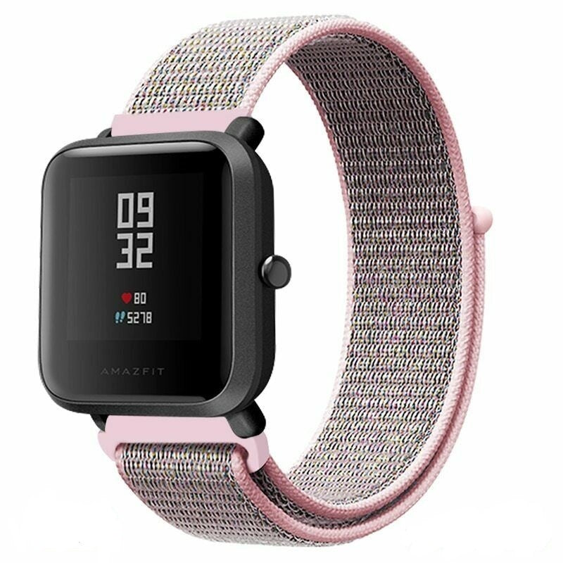 Velcro Mallas Para Amazfit Bip Correa Reloj 20mm Compatible Con