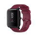 Correa silicona lujo Xiaomi Amazfit Bip (rojo oscuro)