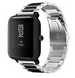Correa acero Xiaomi Amazfit Bip (plateada/negra)