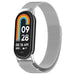 Correa milanesa Xiaomi Smart Band 8 (plata)