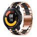 Correa acero Xiaomi Watch S1 (oro rosa/negro)