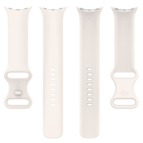 Correa silicona clásica Google Pixel Watch 4 - 41mm (arena blanco)