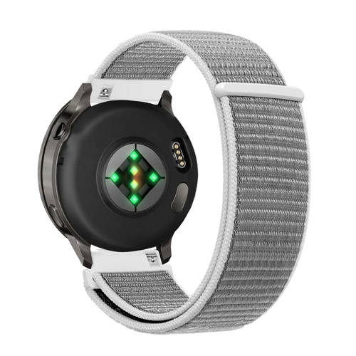 Bandz Garmin Forerunner 265 Nylon Loop Strap (Seashell)