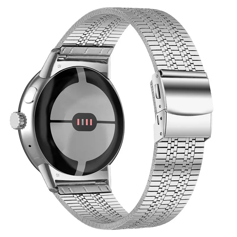 Google Pixel Watch 4 - 45mm Fine Steel Strap (Silver)