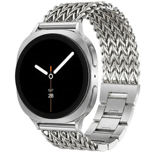 Correa metal mesh Samsung Galaxy Watch 9 - 44mm (plata)