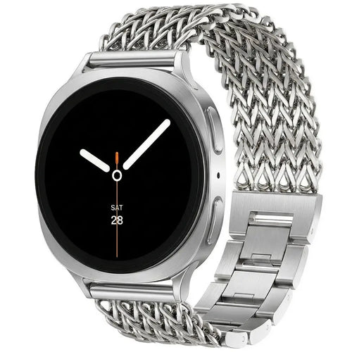 Correa metal mesh Samsung Galaxy Watch 9 - 44mm (plata)