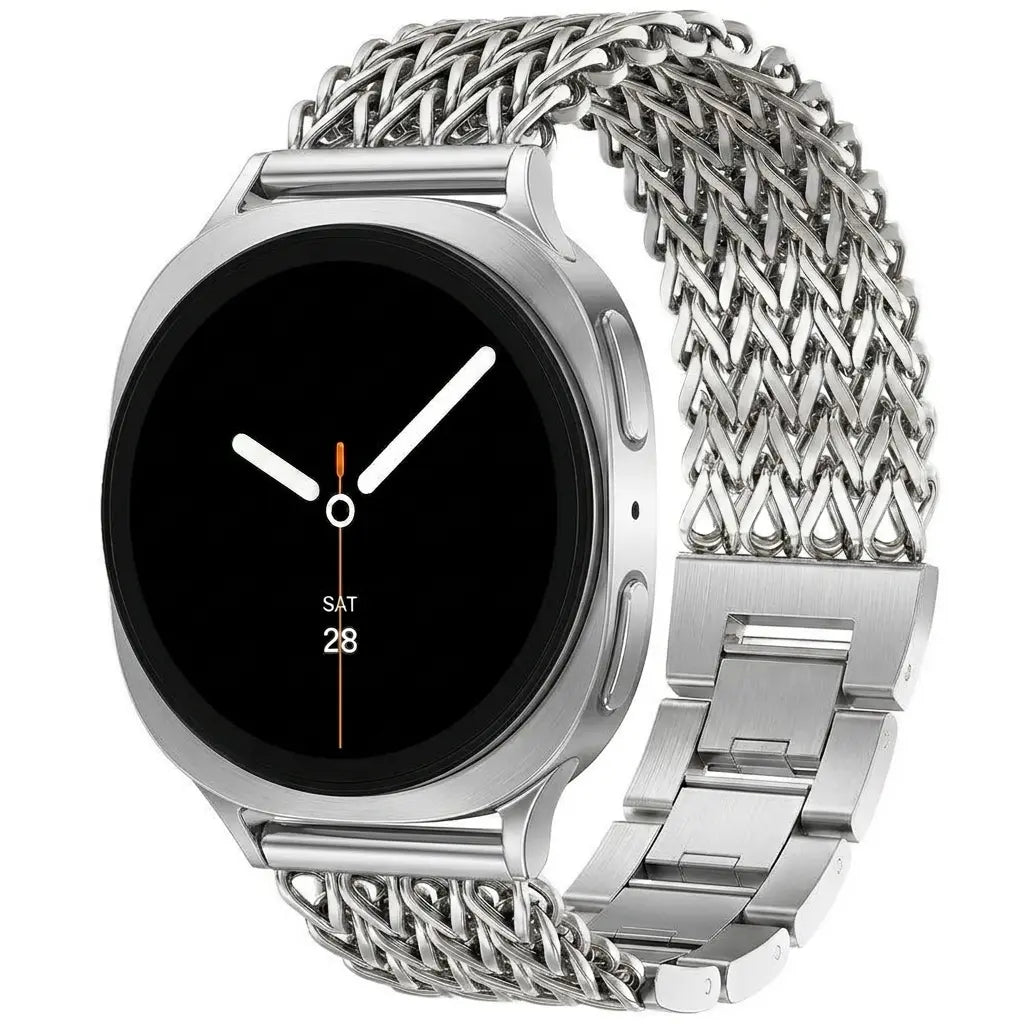 Correa metal mesh Samsung Galaxy Watch 9 - 44mm (plata)