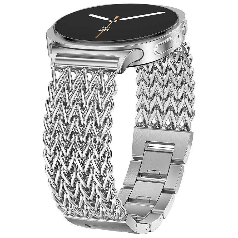 Correa metal mesh Samsung Galaxy Watch 9 - 44mm (plata)