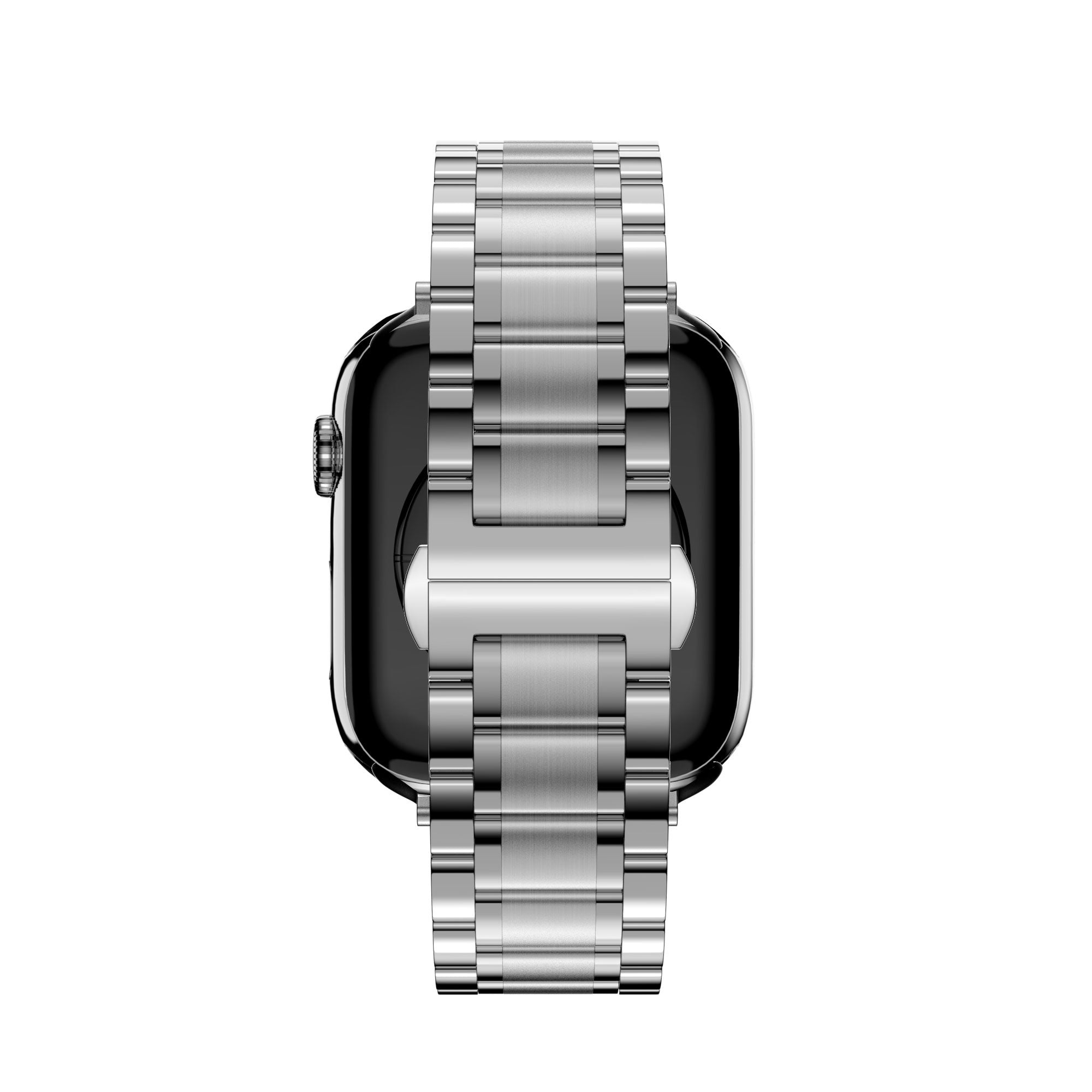 Bandz Correa acero con eslabones 'Deluxe' Apple Watch Ultra (plata)