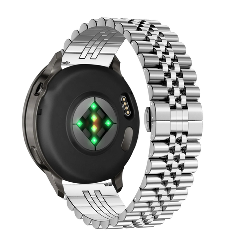 Bandz Correa acero 'Jubilee' Garmin Approach S42 (plateado)