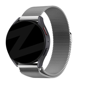Bandz Suunto Run Milanese Loop Strap (Silver)