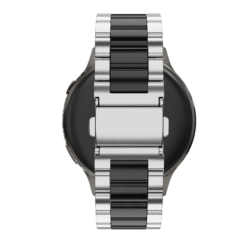 Bandz Correa acero 'Classic' Garmin Forerunner 170 (plata/negro)