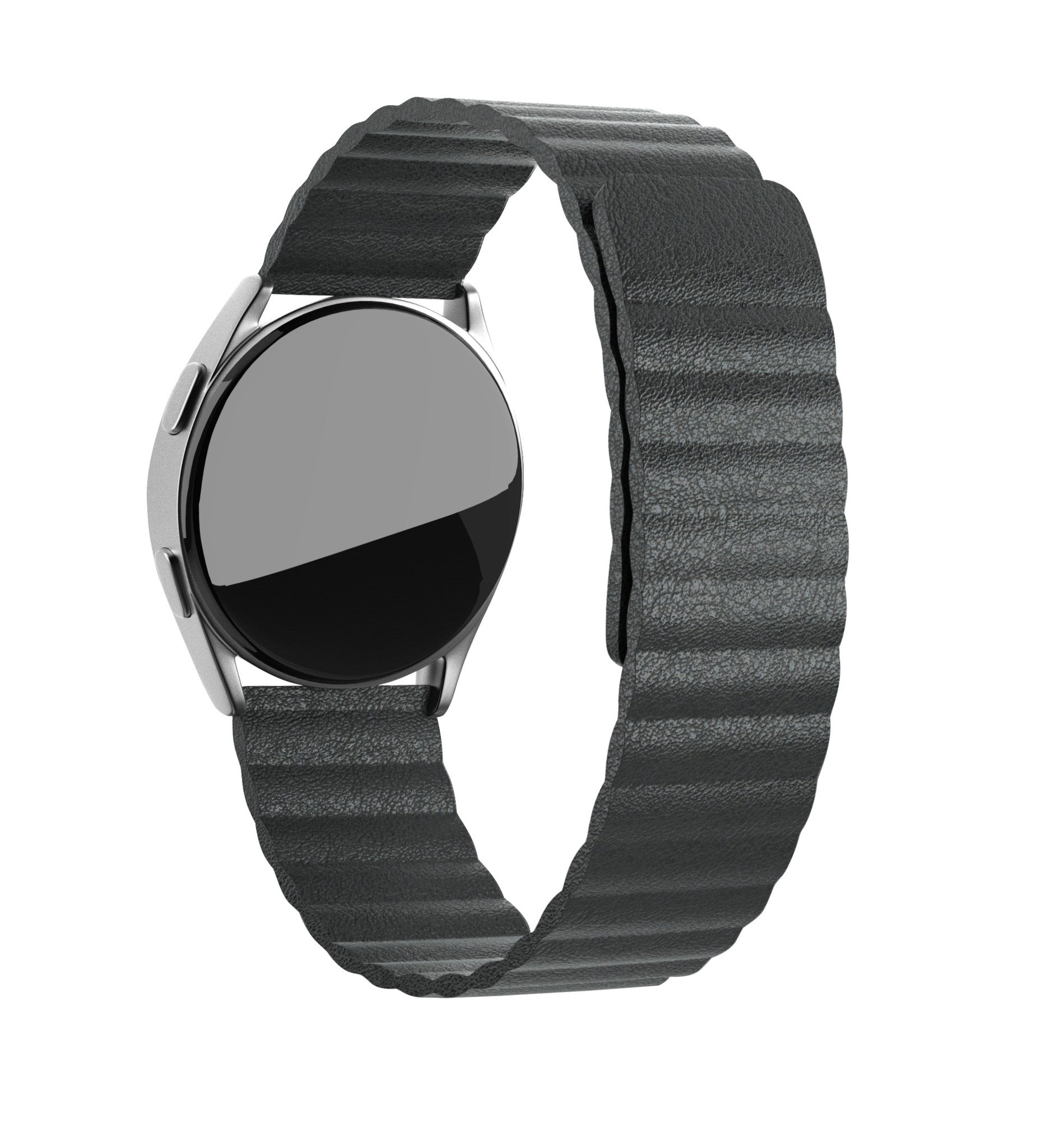 Correa cuero Loop Amazfit GTR 4 (negro)