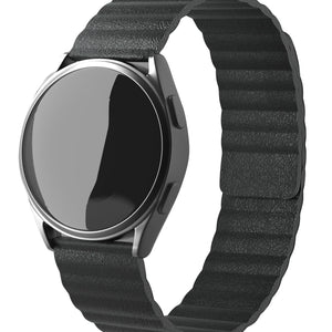 Amazfit GTR 4 Leather Loop Strap (Black)