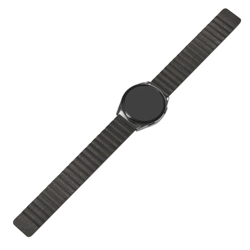 Correa cuero Loop Amazfit Bip U (Pro) (negro)