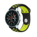 Correa deportiva Samsung Galaxy Watch 46mm (negra/amarilla)