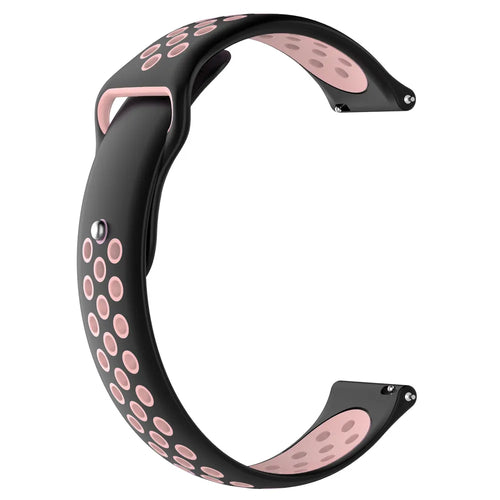 Correa deportivo Huawei Watch GT 5 41mm (negro/rosa)