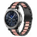 Correa acero Samsung Gear S3 (negro/rosado)