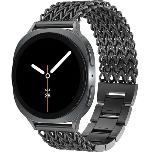 Correa metal mesh Samsung Galaxy Watch 8 - 44mm (negro)