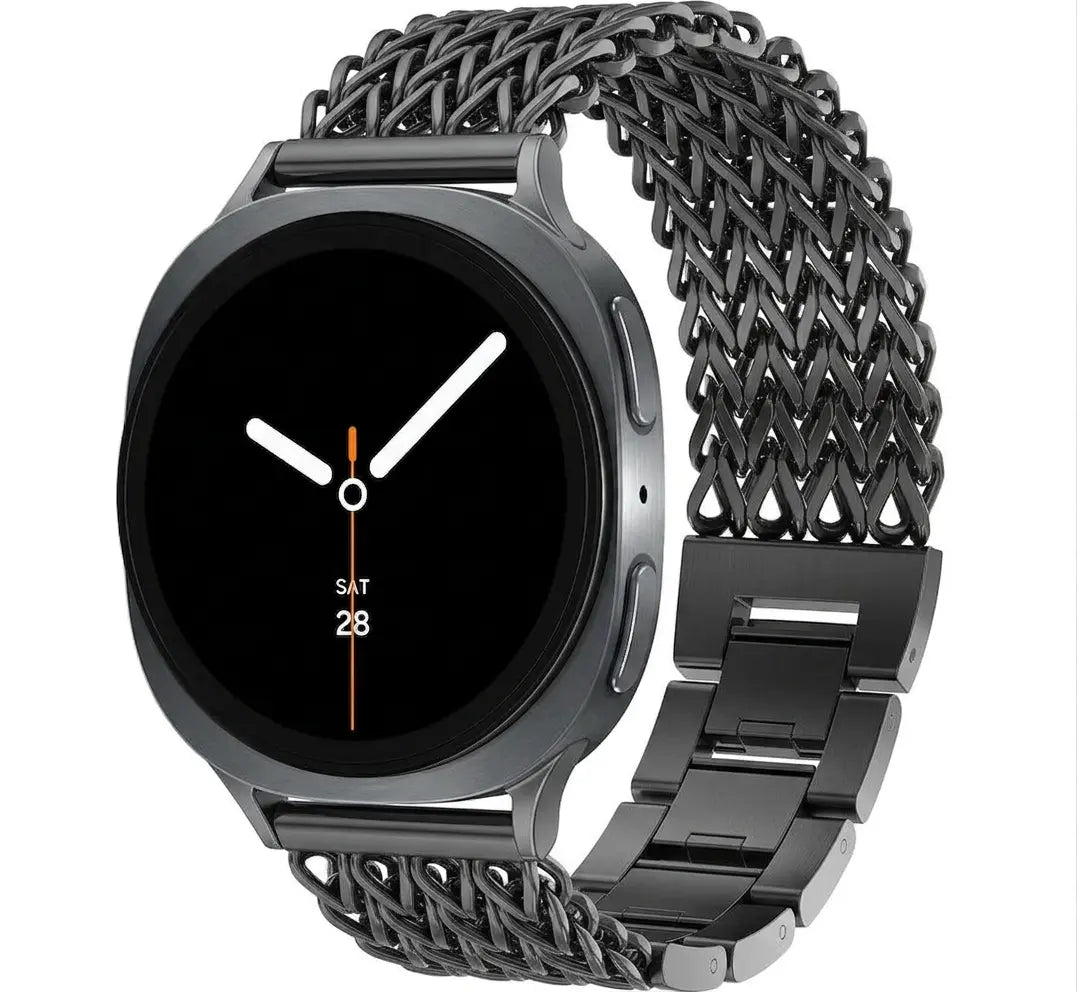 Correa metal mesh Samsung Galaxy Watch 8 - 44mm (negro)