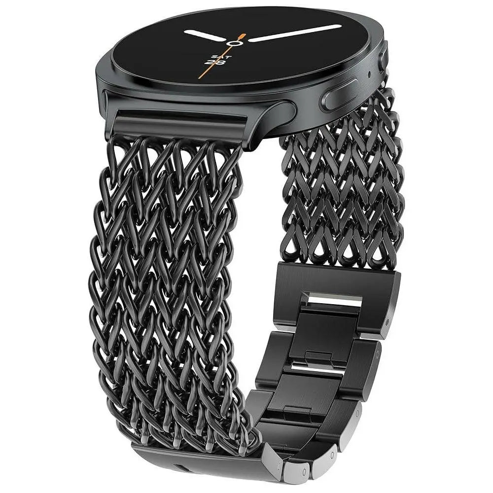 Correa metal mesh Samsung Galaxy Watch 8 - 44mm (negro)