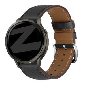 Bandz Correa cuero 'Deluxe' Garmin Forerunner 265s (negro)