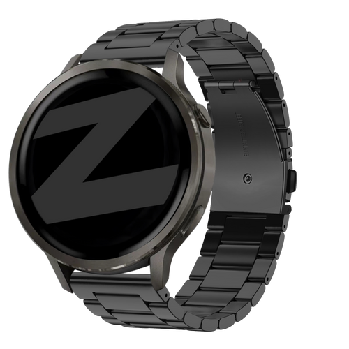 Bandz Correa acero 'Classic' Garmin Forerunner 170 (negro)